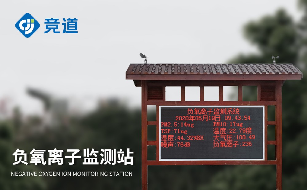 负氧离子情形监测站为都会空气质量问题治理提供资助