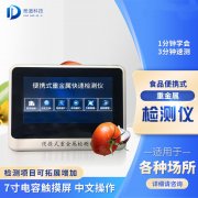 为什么要使用食物重金属检测仪？？